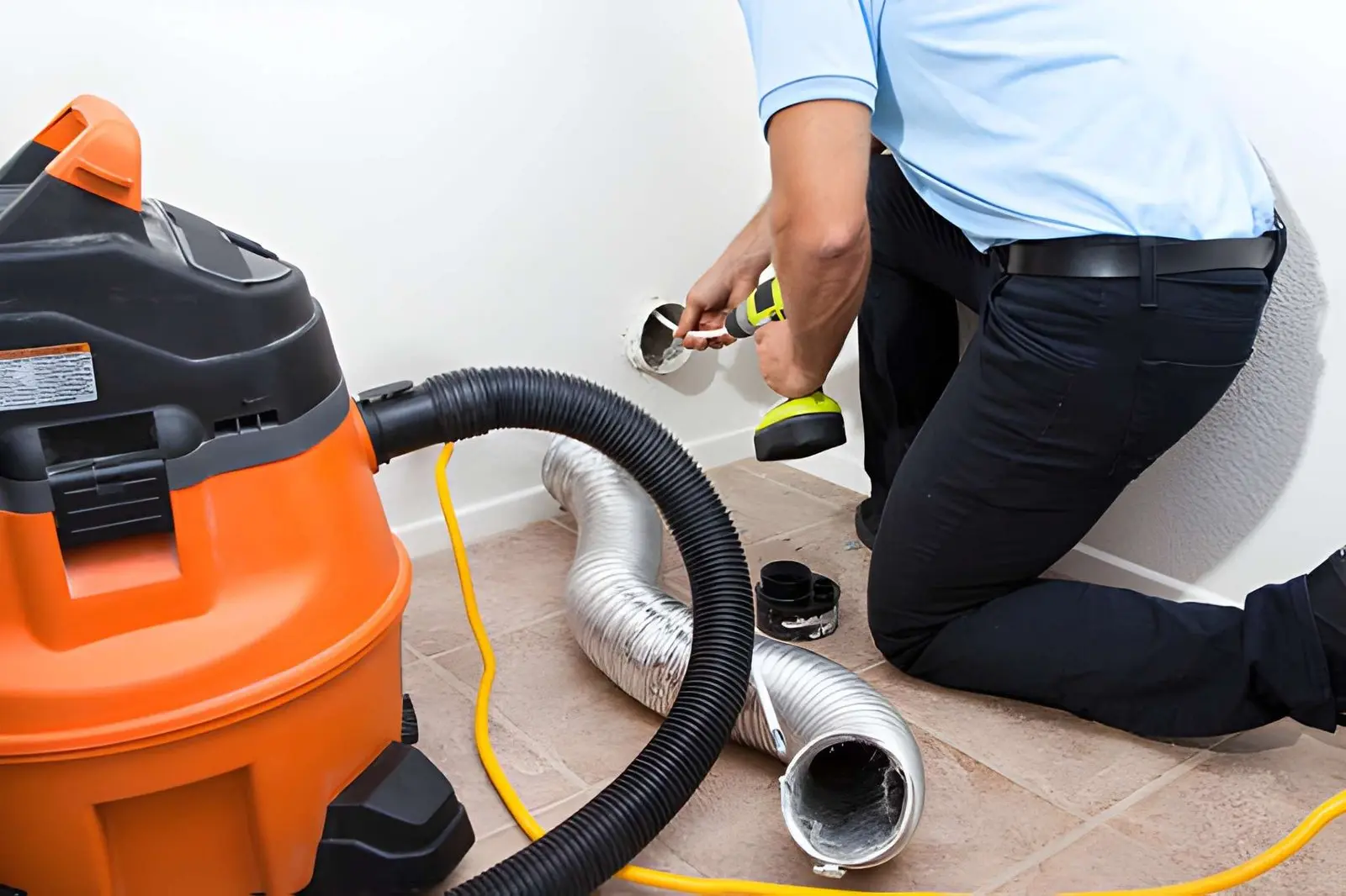 Thorough Dryer Vent Cleaning in Gardena for an apartment building on South Gardena Boulevard
